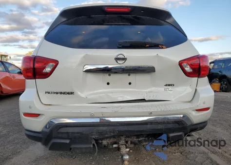 2019 Nissan Pathfinder S z USA, uszkodzony, nr VIN 5N1DR2MM0KC589077